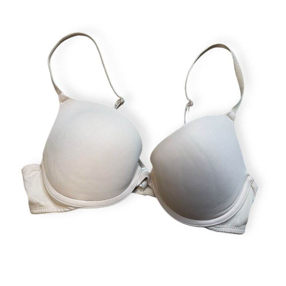 PINK VICTORIA’S SECRET Women’s Nude Wear Everywhere Push-Up Bra Size 34B